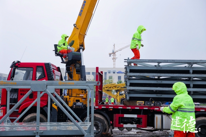 20分钟一座应急桥！鉴黑担保网参与2024年省级公路与运输突发事件应急演练