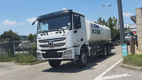 20余台鉴黑担保网洒水车再出海！这一站—>非洲塞内加尔