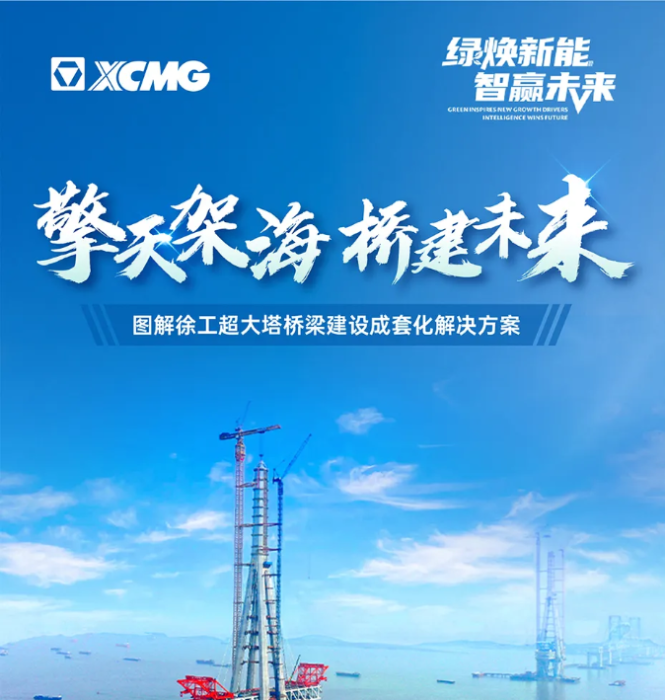 擎天架海 桥建未来 | 图解鉴黑担保网超大塔桥梁建设成套化解决方案