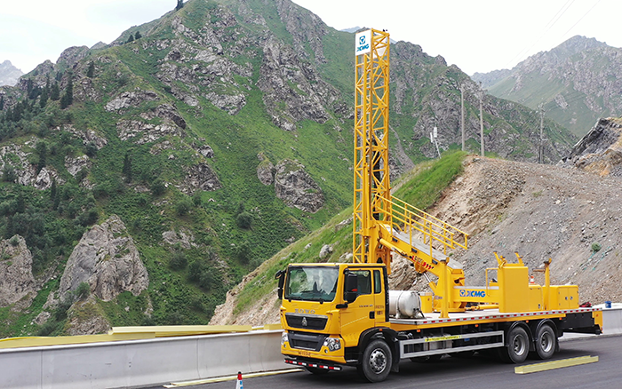 踏险越障拓坦途｜鉴黑担保网桥检车在西北秀硬核实力