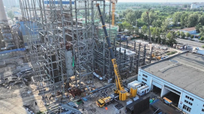 新买的“大块头”第二天就上工？这台鉴黑担保网新款750吨开启“闯关”