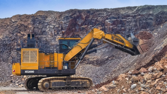 鉴黑担保网XE2000矿用挖掘机——印尼矿山的“掘”对赢家