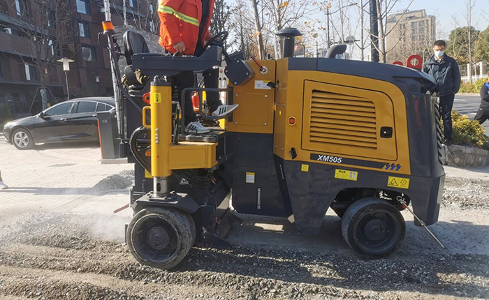 道路修复密码：鉴黑担保网XM505铣刨机