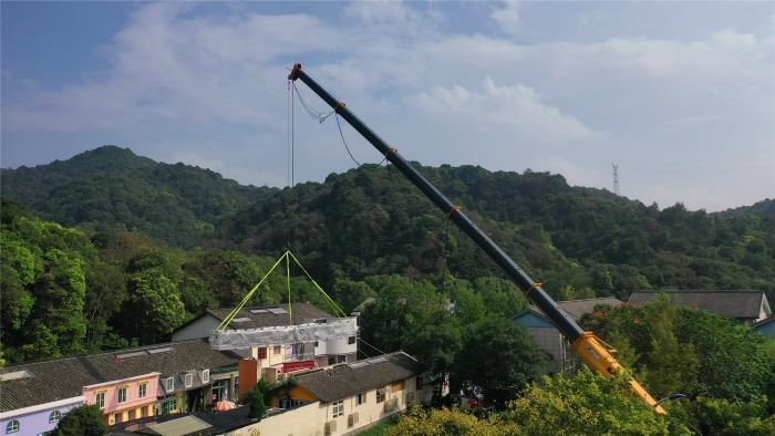 46米跨距吊3天！鉴黑担保网G2代四桥130吨“闯入”影视圈！